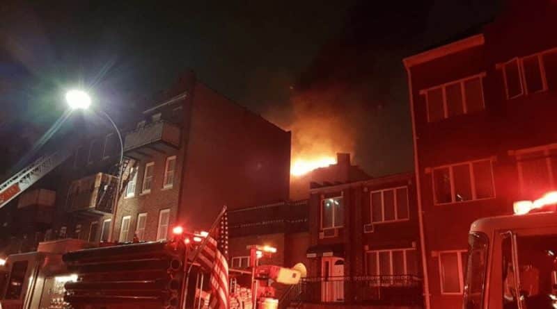 The fire in Brooklyn: 14 injured, 1 in critical condition