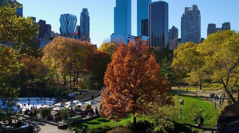 October in new York beats temperature records