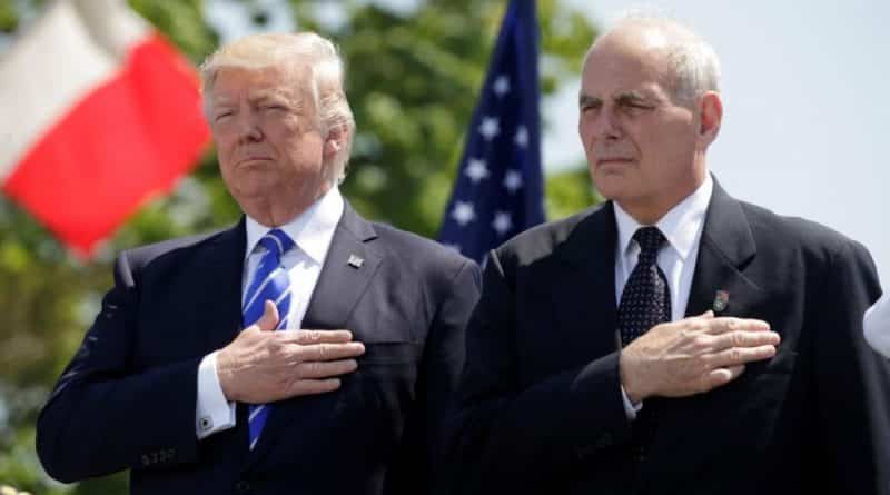 «I don’t think that I might get fired today» – White house chief of staff John Kelly