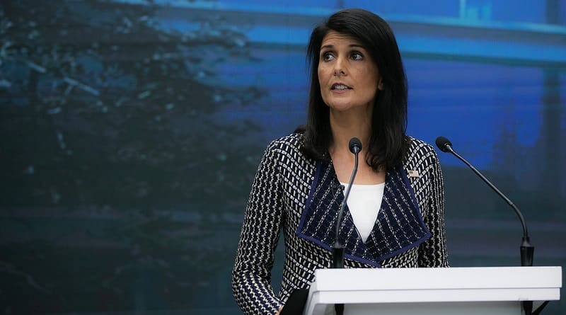 Nikki Haley: «the US is trying to save nuclear agreement with Iran»
