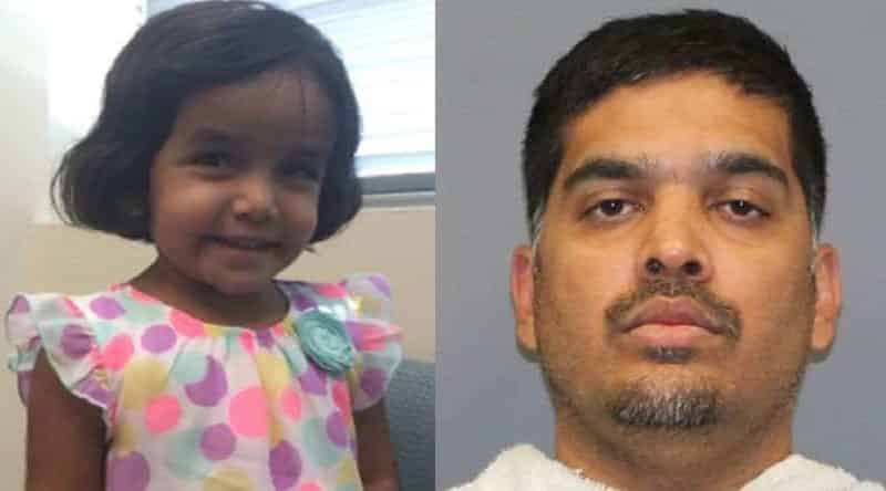 The body of 3-year-old girl found in the pipeline after her father kicked out of the house