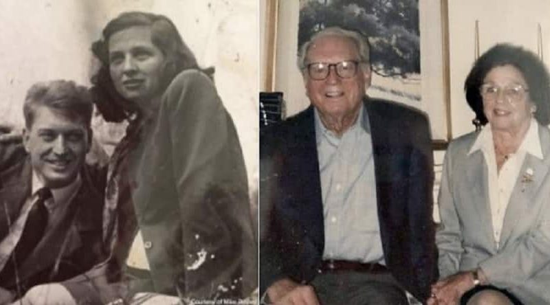 They lived happily together for 75 years and died in one day