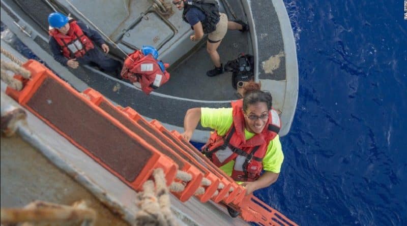 Two American women and their dogs rescued after 5 months of drifting in the Pacific ocean