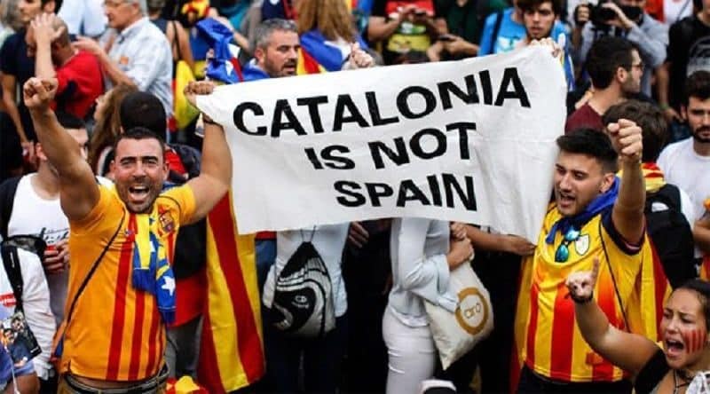 Catalonia declared independence from Spain