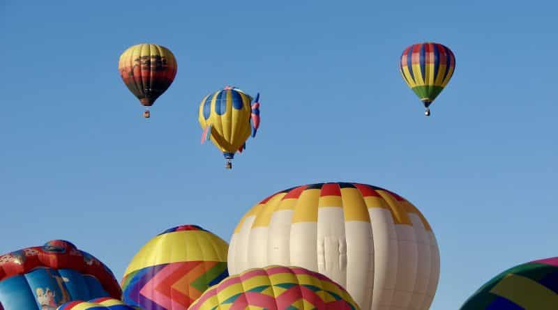 Traveling in USA: the balloon Festival in Albuquerque