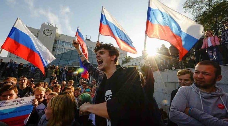 The birthday of Putin’s Russia – mass protests