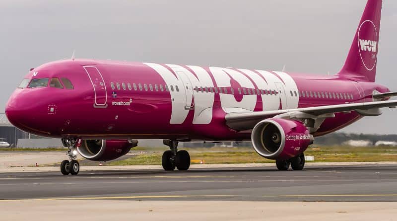 In Europe for $90: international airlines WOW Air