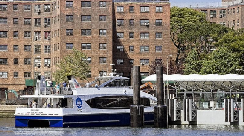 NYC Ferry reduces the number of ferries for the winter