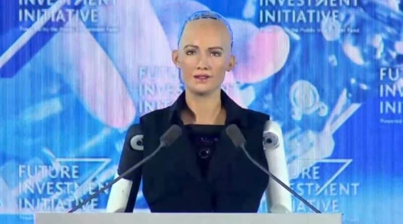 A citizen of Saudi Arabia became a robot