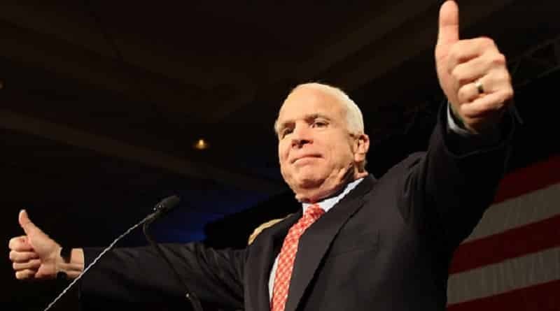 Trump has promised to fight back McCain