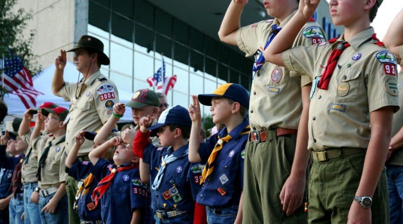 Girls will begin to take in the boy scouts