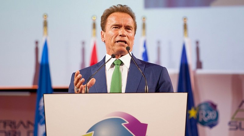 Schwarzenegger called on activists, advocating for the fight against global warming, to change approaches