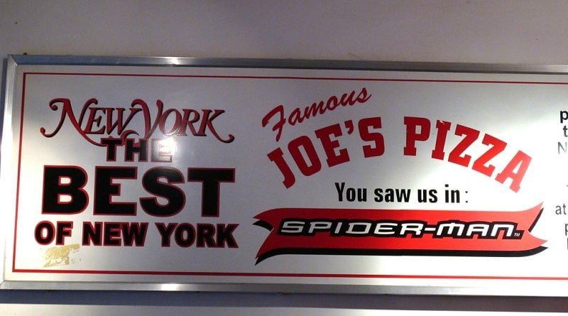 The owner of Joe’s Pizza on Carmine Street is suing a former employee for plagiarism