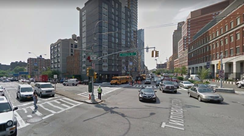 The most dangerous intersection in the state of new York located in Brooklyn