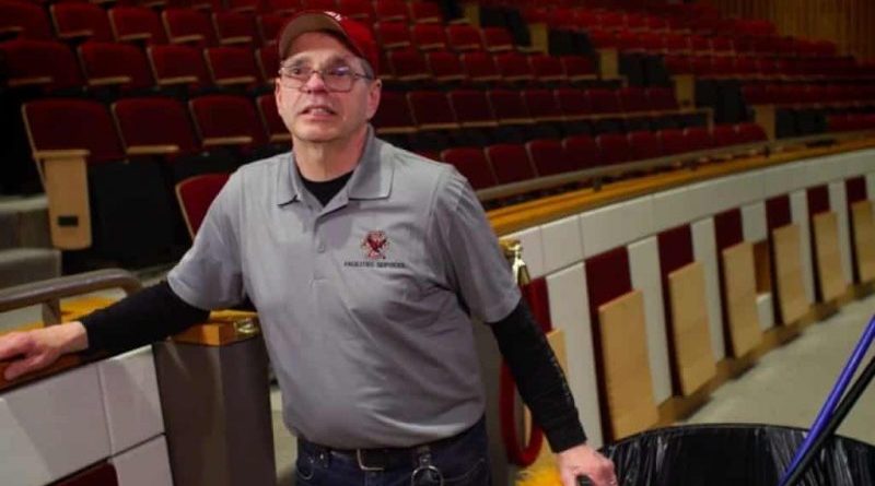 The man worked for 23 years as a night janitor to pay for 5 kids through College