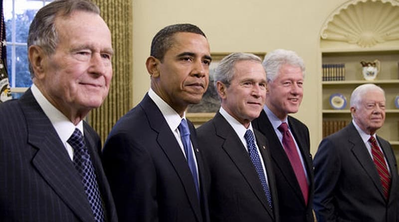 The U.S. Congress decided to cut pensions and benefits to former presidents