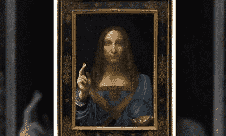 The most expensive painting in the world sold at auction in new York