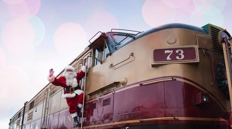 The holiday train will bring Christmas cheer