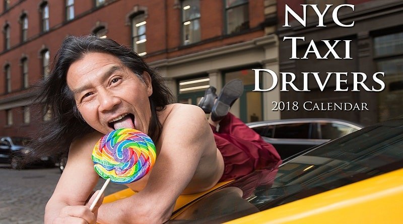 Charity NYC Taxi Drivers Calendar raised $ 60 000 to help immigrants