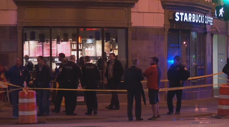 One dead, two wounded: drug traffickers staged a gunfight in a Chicago Starbucks