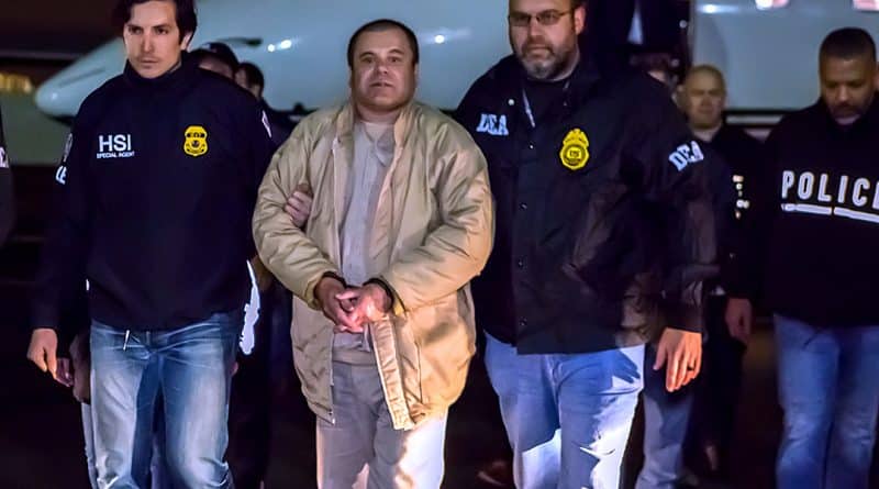 El Chapo was taken to court in Brooklyn