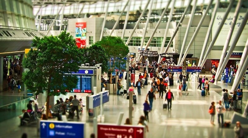 TOP 10 most busiest airports in the country in the last week of November