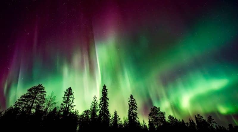 The solar wind will bring the Northern lights