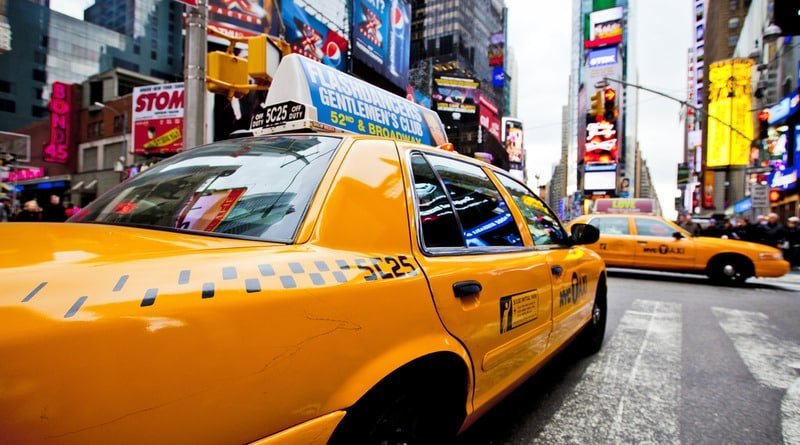 The new Yorkers abandon the subway in favor of the taxi