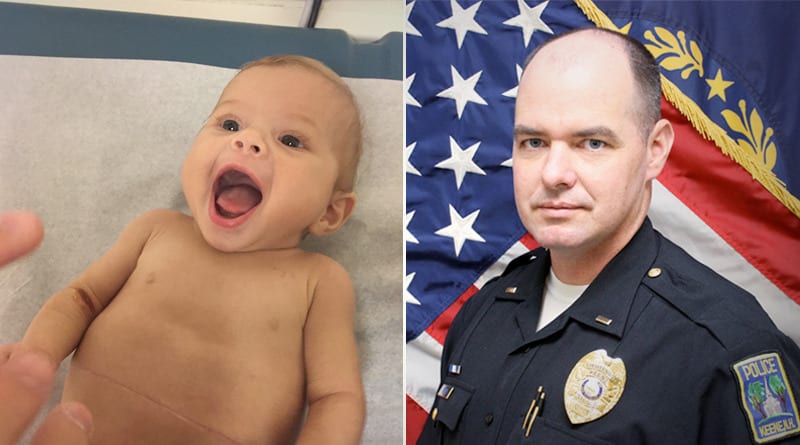A police officer has donated part of his liver to 4-month-old baby to a stranger