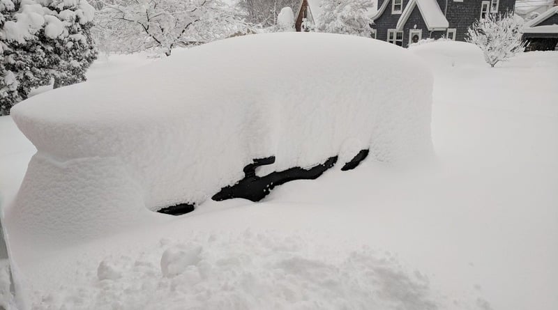 Pennsylvania «buried» under the meter layer of snow (photo)