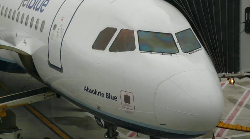 JetBlue passenger Plane skidded at the airport in Boston