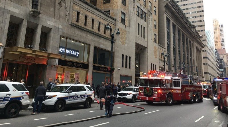 At Grand Central Terminal and Penn Station the accident occurred