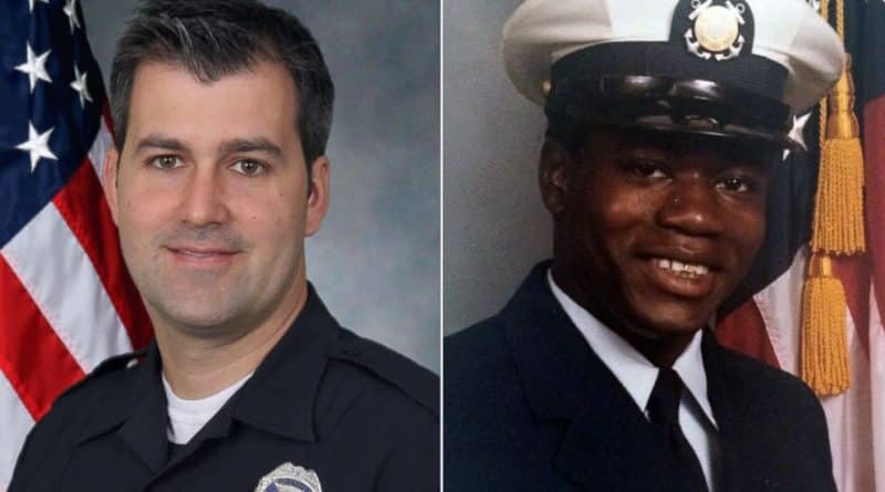 The former policeman who shot and killed unarmed African-American, was imprisoned for 20 years