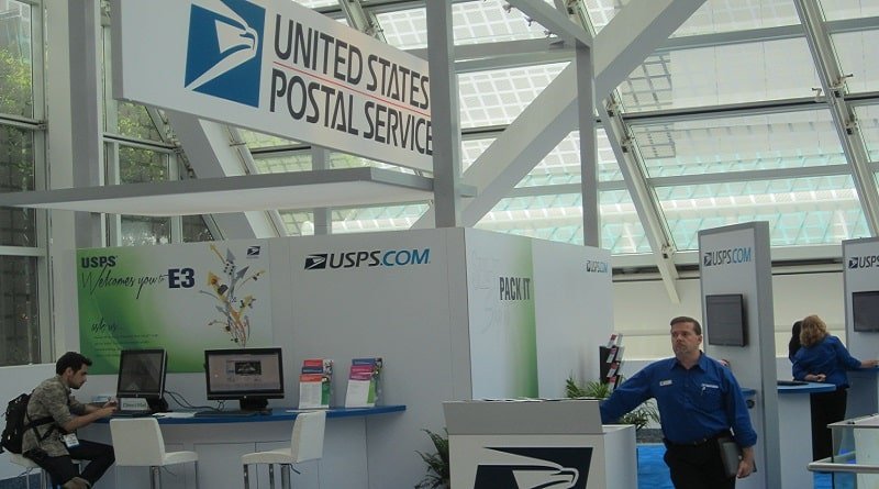Online shopping caused the overloading of the U.S. Postal service