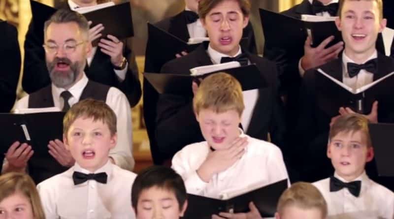 The choir boys were fed hot peppers and was asked to sing