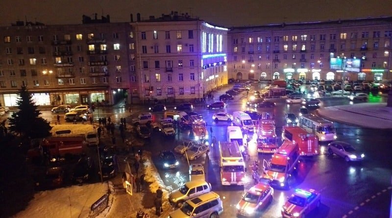 Putin called the blast in a supermarket in St. Petersburg with the attack