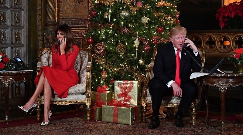 The military trump wished a Happy Christmas, calling their family «forever deprived of attention»