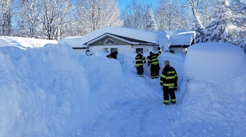 The upstate new York woman stuck in her house due to snow blockages