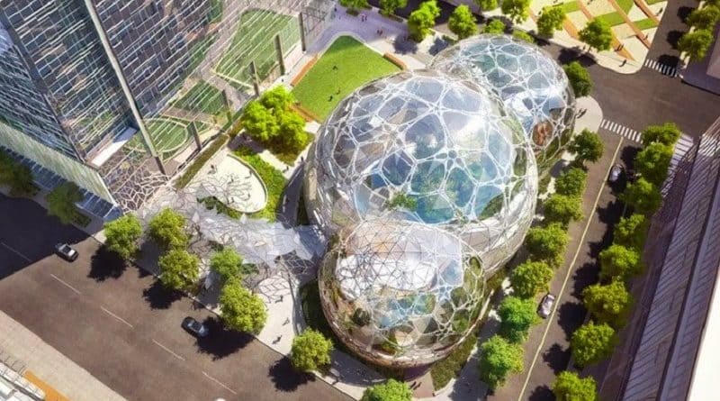 Amazon has opened in Seattle the rainforest for their employees