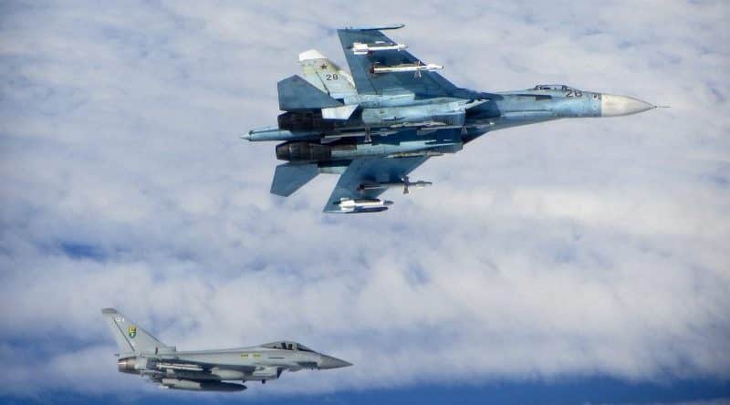 Russian fighter intercepted plane-US spy over the Black sea