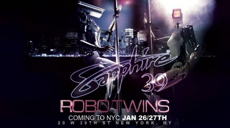 In new York city hosted the robot-strippers