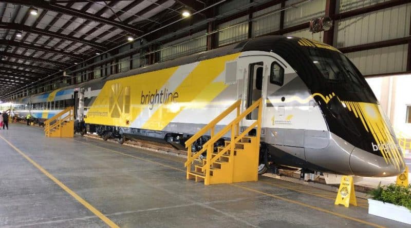 New high-speed train Brightline knocked a woman to death during a test run in Florida