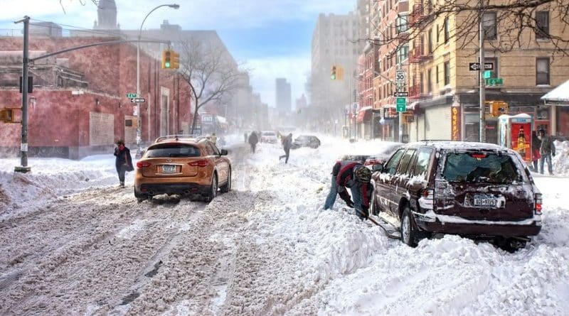 Tomorrow in new York may fall to 8 cm of snow