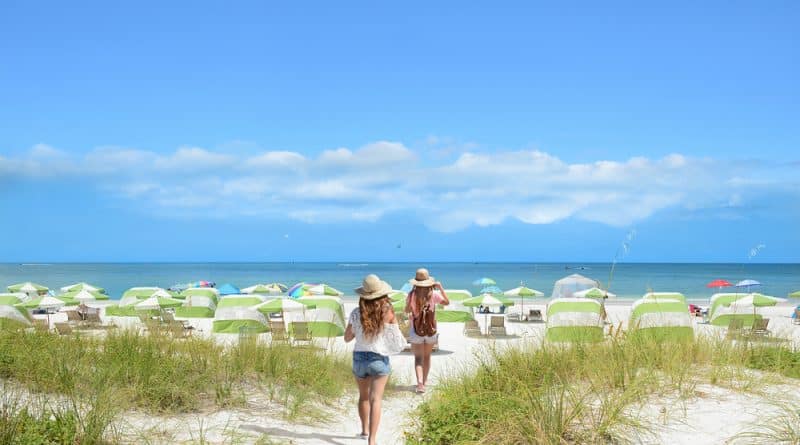 The main beach resorts of Florida