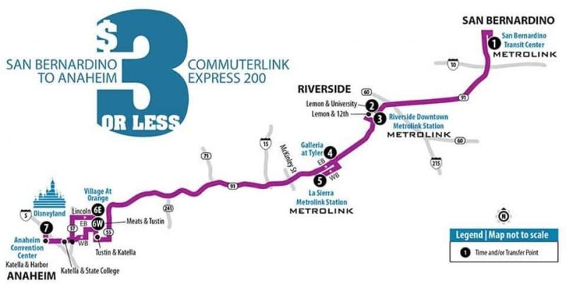 Disneyland will become easier to reach thanks to the new Express routes