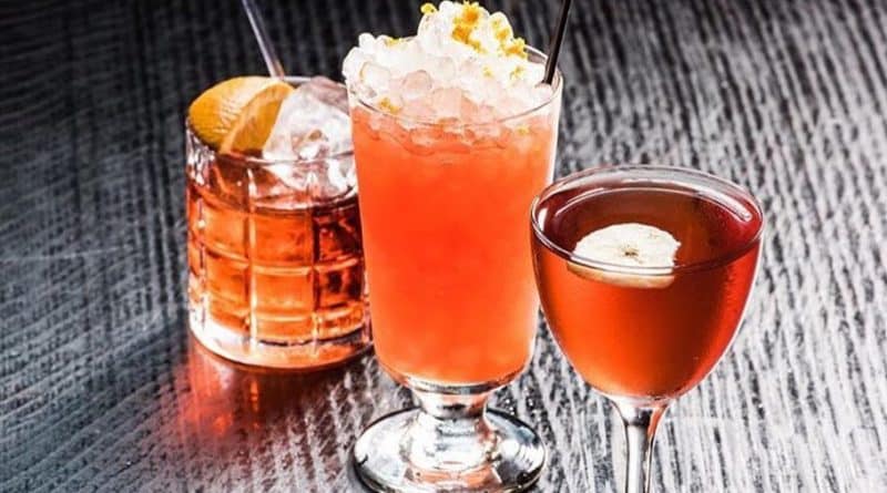 Inverted alcoholic cocktails are a new trend in new York