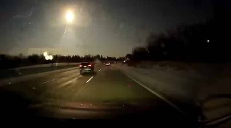 In Michigan, a meteorite fell and caused the earthquake (video)