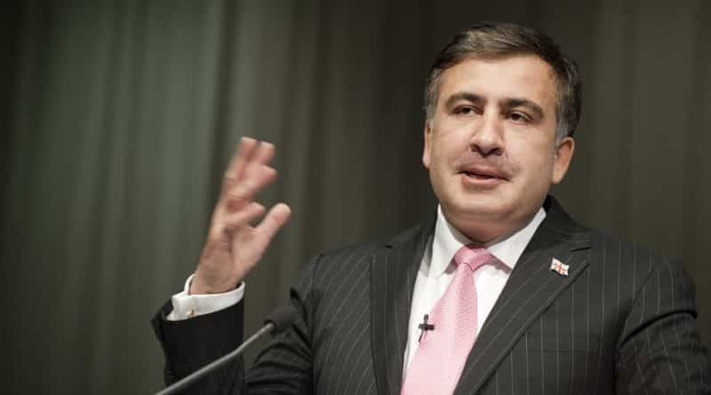 Saakashvili again detained and taken away in an unknown direction (video)