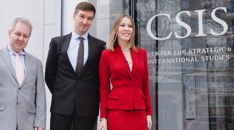 Sobchak in Washington proposed an international referendum on Crimea
