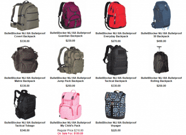 Bulletproof school bags at the peak of popularity after the shooting in Florida